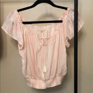 Off the shoulder women’s top